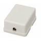 Rexant (03-0002) Розетка телефонная внешняя, 2 порта UTP, RJ-14 (6P4C), CAT 3