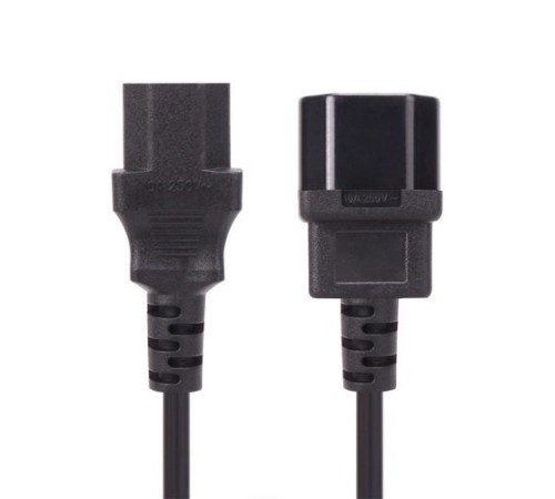 Кабель монитор - компьютер 220V (UPS -> устройство) <VDE> 3G*0.75mm2 VCOM <CE001-CU0.75-3>, 3,0м VCOM CE001-CU0.75-3M