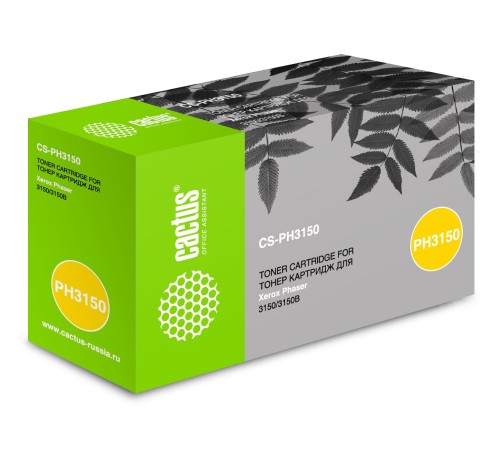 Картридж лазерный Cactus CS-PH3150 109R00747 черный (5000стр.) для Xerox Phaser 3150/3150b/3150n/3151
