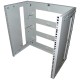 Кронштейн телекоммуникационный ЦМО КНО-М-6U настен. 6U 19" 450мм нагр.:15кг серый (упак.:1шт)