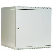 Шкаф коммутационный ЦМО ШРН-Э-12.500.1 12U 600x520мм пер.дв.стал.лист несъемн.бок.пан. серый