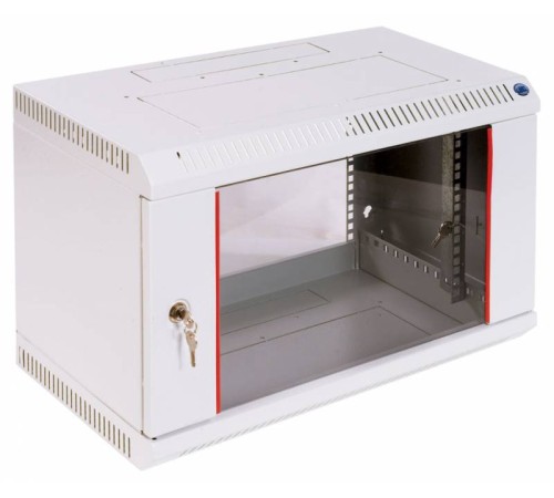 Шкаф коммутационный ЦМО ШРН-6.650 6U 600x650мм пер.дв.стекл несъемн.бок.пан. 50кг серый Шкаф коммутационный ЦМО ШРН-6.650 6U 600x650мм пер.дв.стекл несъемн.бок.пан. 50кг серый