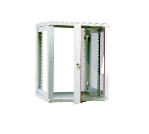 Шкаф коммутационный ЦМО ШРН-М-9.650 9U 600x650мм пер.дв.стекл 50кг серый Шкаф коммутационный ЦМО ШРН-М-9.650 9U 600x650мм пер.дв.стекл 50кг серый
