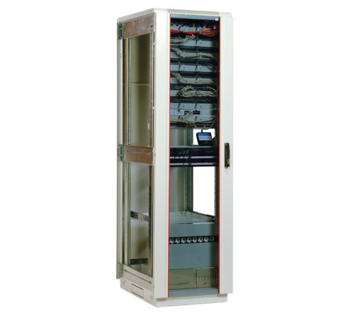 Шкаф коммутационный ЦМО (ШТК-М-42.6.8-1ААА) напольный 42U 600x800мм пер.дв.стекл задн.дв.стал.лист 2 бок.пан. направл.под закл.гайки 550кг серый 655мм 104.6кг 180град. 2030мм Шкаф коммутационный ЦМО (ШТК-М-42.6.8-1ААА) напольный 42U 600x800мм пер.дв.стекл задн.дв.стал.лист 2 бок.пан. направл.под закл.гайки 550кг серый 655мм 104.6кг 180град. 2030мм