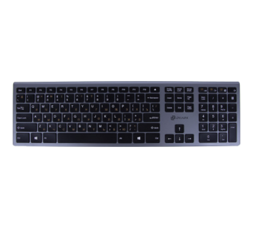 Клавиатура Oklick 890S серый USB беспроводная slim {1196549} Клавиатура Oklick 890S серый USB беспроводная slim {1196549}