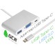 Greenconnect переходник USB Type C -> VGA + USB 3.0 + Type C Greenconnect GCR-AP25