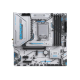 Материнская плата MAXSUN MS-eSport Z890M WIFI ICE, LGA1851, Z890, 4*DDR5, 4*SATA3, 3*M.2, USB 3.2, USB 2.0, Type-C, 1*PCIEx16, 1*PCIex4, 1*PCIex1, HDMI+DP, ATX