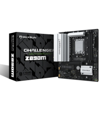Материнская плата MAXSUN MS-Challenger Z890M, LGA1851, Z890, 2*DDR5, 3*SATA3, 2*M.2, USB 3.2, USB 2.0, Type-C, 1*PCIEx16, 1*PCIex4, 1*PCIex1, HDMI+DP, mATX