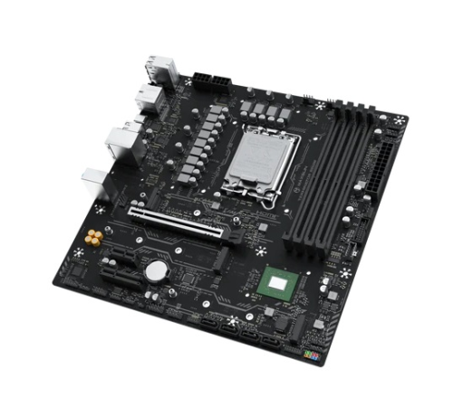 Материнская плата MAXSUN MS-Terminator B860M, LGA1851, B860, 4*DDR5, 4*SATA3, 3*M.2, USB 3.2, USB 2.0, Type-C, 1*PCIEx16, 1*PCIex4, 1*PCIex1, HDMI+DP, mATX