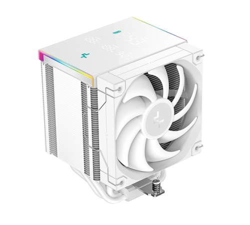 Кулер для процессора DEEPCOOL AK500 DIGITAL PRO WH LGA20XX/1700/1200/115X/AM5/AM4 (TDP 240W, PWM, Fan 120mm, 5 тепл. трубок, ARGB, белый) RET Кулер для процессора DEEPCOOL AK500 DIGITAL PRO WH LGA20XX/1700/1200/115X/AM5/AM4 (TDP 240W, PWM, Fan 120mm, 5 тепл. трубок, ARGB, белый) RET