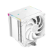 Кулер для процессора DEEPCOOL AK500 DIGITAL PRO WH LGA20XX/1700/1200/115X/AM5/AM4 (TDP 240W, PWM, Fan 120mm, 5 тепл. трубок, ARGB, белый) RET