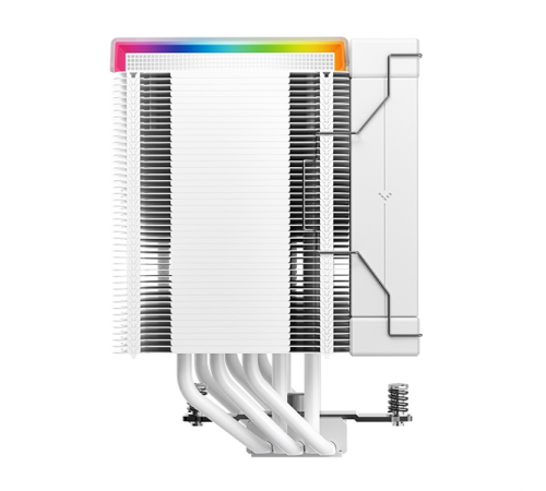 Кулер для процессора DEEPCOOL AK500 DIGITAL PRO WH LGA20XX/1700/1200/115X/AM5/AM4 (TDP 240W, PWM, Fan 120mm, 5 тепл. трубок, ARGB, белый) RET Кулер для процессора DEEPCOOL AK500 DIGITAL PRO WH LGA20XX/1700/1200/115X/AM5/AM4 (TDP 240W, PWM, Fan 120mm, 5 тепл. трубок, ARGB, белый) RET