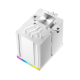 Кулер для процессора DEEPCOOL AK500 DIGITAL PRO WH LGA20XX/1700/1200/115X/AM5/AM4 (TDP 240W, PWM, Fan 120mm, 5 тепл. трубок, ARGB, белый) RET
