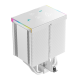Кулер для процессора DEEPCOOL AK500 DIGITAL PRO WH LGA20XX/1700/1200/115X/AM5/AM4 (TDP 240W, PWM, Fan 120mm, 5 тепл. трубок, ARGB, белый) RET