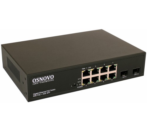 Коммутатор OSNOVO SW-80802(150W) Коммутатор OSNOVO SW-80802(150W)