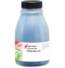 Тонер Static Control HP2025-80B-COS голубой флакон 80гр. для принтера HP CLJ 2025