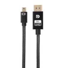 Telecom <TA683M-1.8M> Кабель 1.4V Mini DisplayPort M <--> Display Port M 1,8м  4K@120HZ 8K@60HZ [7958820049927]