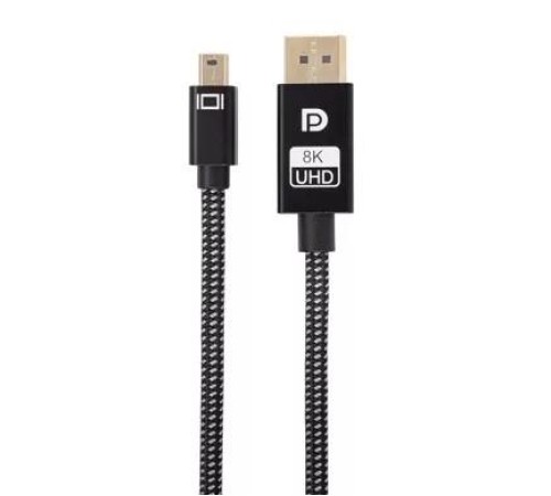Telecom <TA683M-1.8M> Кабель 1.4V Mini DisplayPort M <--> Display Port M 1,8м  4K@120HZ 8K@60HZ [7958820049927]