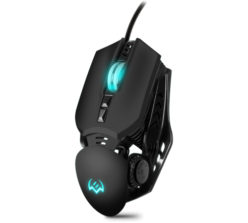 Игровая мышь SVEN RX-G815 (6+1кл. 500-8000 DPI. ПО. SoftTouch. RGB-подсветка. игров. упак) Sven RX-G815 (SV-020057)