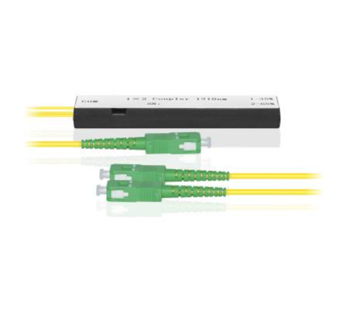 Делитель оптический корпусный трехоконный 1х2-05/95 SC/APC