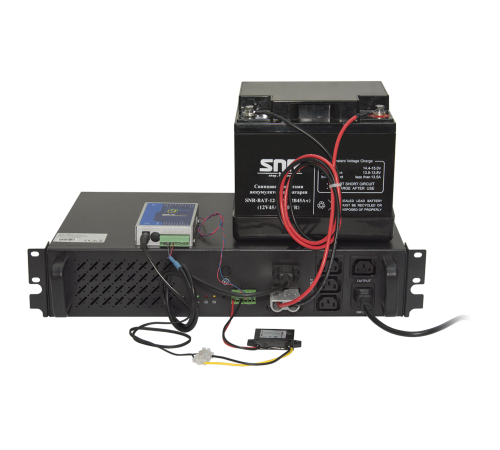Источник бесперебойного питания Line-Interactive, 500 VA, Rackmount, без встроенных АКБ (ток заряда 4А)