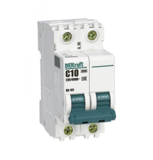 Выключатель автоматический модульный 2п C 10А 4.5кА ВА-101 DEKraft 11065DEK