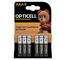 Батарея PROFESSIONAL AAA 6 PCS 5052004 OPTICELL