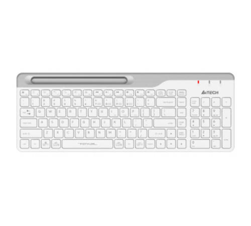 Клавиатура A4Tech Fstyler FBK25 белый беспроводная BT/Radio slim Multimedia Клавиатура A4Tech Fstyler FBK25 белый беспроводная BT/Radio slim Multimedia