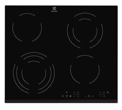 Электрическая варочная панель Electrolux EHF6343FOK,  Hi-Light,  независимая,  черный