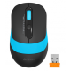 Мышь A4Tech Fstyler FG10S черный/синий оптическая (2000dpi) silent беспроводная USB для ноутбука (4b