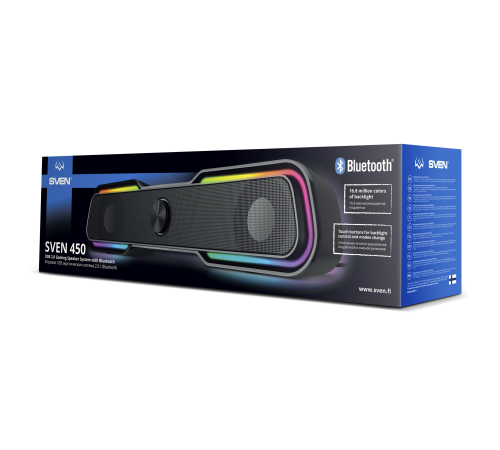SVEN колонки 450, черный (USB)