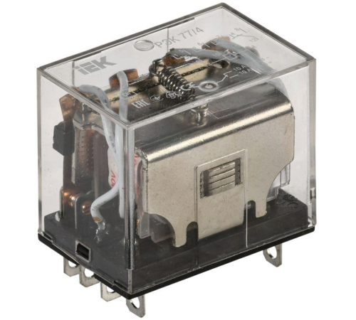 Реле РЭК 77-4 10А 220В AC IEK RRP10-4-10-220A