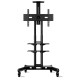 Мобильная стойка ONKRON на 1 ТВ ONKRON TS1552 Black