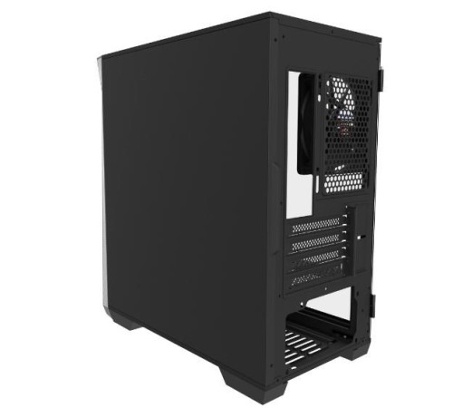 Корпус ZALMAN Z1 Iceberg Black, без БП, боковое окно (закаленное стекло), черный,  mATX