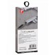 Переходник USB 3.0 -->RJ-45 1000Mbps+3 USB3.0, Aluminum Shell, 0.2м VCOM <DH312A> VCOM DH312A