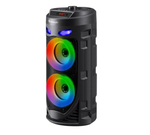 Портативная колонка Defender Crashboom black (16Вт, bluetooth, Light, FM, USB, LED, AUX) (65085) Портативная колонка Defender Crashboom black (16Вт, bluetooth, Light, FM, USB, LED, AUX) (65085)