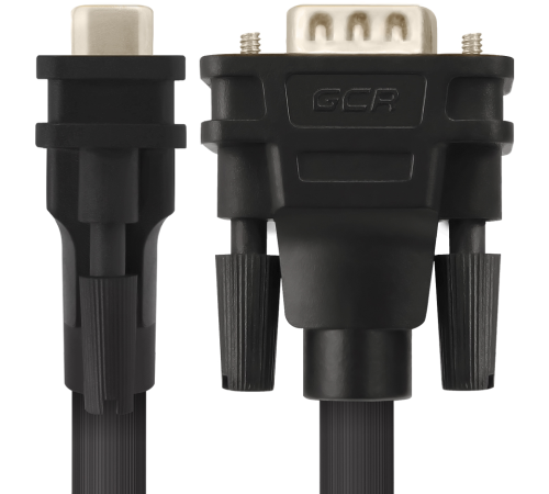 Greenconnect Кабель SVGA 7.0м чёрный, позолоченные контакты, ферритовые кольца, OD8.0mm. 15M / 15M Premium GCR-VM2VM2-7.0m, 28/28 AWG, двойной экран Greenconnect VGA (m) - VGA (m) 7м (GCR-VM2VM2-7.0m) Greenconnect Кабель SVGA 7.0м чёрный, позолоченные контакты, ферритовые кольца, OD8.0mm. 15M / 15M Premium GCR-VM2VM2-7.0m, 28/28 AWG, двойной экран Greenconnect VGA (m) - VGA (m) 7м (GCR-VM2VM2-7.0m)
