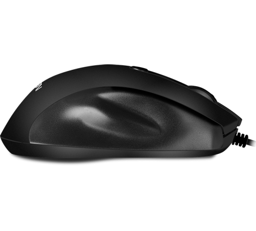 Мышь SVEN RX-113  (5+1кл. 800-2000DPI,  Soft Touch, каб. 1,5м, блист.) USB чёрная Sven RX-113 (SV-018733)
