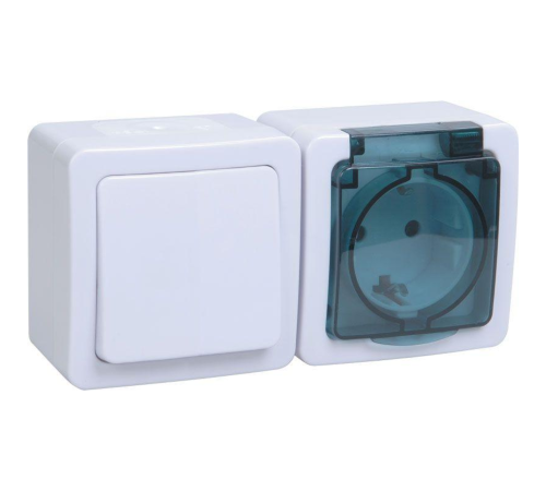 Iek EBGMP20-K03-31-54-EC БГб-22-31-ГПБд блок горизонтальный "выкл 1кл + розетка 1м с з/к" о/у IP54 ГЕРМЕС PLUS (кл.бел./кр.дым.) Iek EBGMP20-K03-31-54-EC БГб-22-31-ГПБд блок горизонтальный "выкл 1кл + розетка 1м с з/к" о/у IP54 ГЕРМЕС PLUS (кл.бел./кр.дым.)