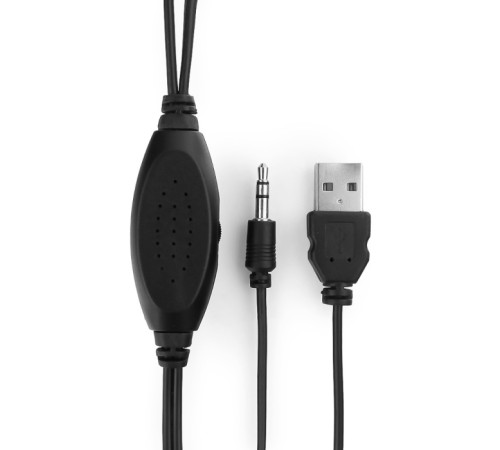 Акустич. система 2.0 Gembird SPK-204 {МДФ, черный ,2х3  Вт,USB-питание}