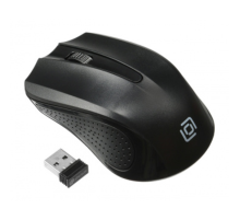 Oklick 485MW Black Мышь оптическая (1200dpi) беспроводная USB (3but) [997819] SR-7001