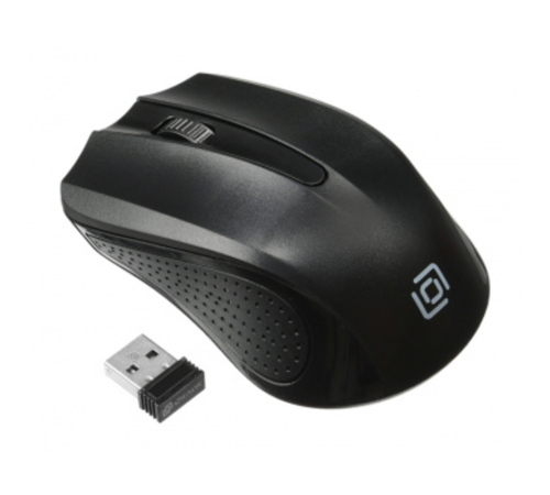 Oklick 485MW Black Мышь оптическая (1200dpi) беспроводная USB (3but) [997819] SR-7001