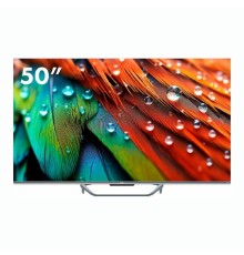 50" Телевизор HAIER Smart TV S4, QLED, 4K Ultra HD, серый, СМАРТ ТВ, Android TV[DH1VL5D04RU]