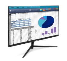 Монитор 23.8" ExeGate SuperView EH2407 черный 100 Гц (IPS LED Grade A+, FHD, 1920x1080@100Гц, 16:9, 250cd/m2, 1000:1, 178°/178°, 5ms, D-Sub, HDMI, FreeSync, Flicker-free, Low Blue Light, кабель HDMI 1.5м, VESA 75x75, регулировка наклона )