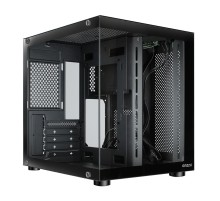 Ginzzu V100 закаленное стекло 1*USB 3.0,1*USB 2.0, AU mATX