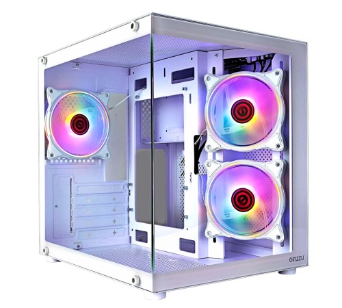 Ginzzu V250 White 3*FAN 12LD4 Ginzzu V250 White 3*FAN 12LD4