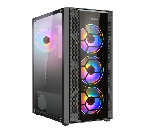 Ginzzu CL270 FAN FRGB*4 12LC4