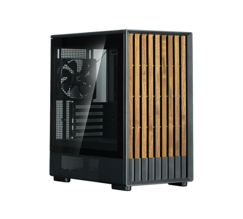 Корпус Zalman P10 NAMU, MATX, BLACK, WINDOW, FRONT COVER WALNUT, 2x3.5", 3x2.5", 1xUSB TYPE-C, 1xUSB3.0, FRONT 2x120mm, REAR 1x120mm ARGB Корпус Zalman P10 NAMU, MATX, BLACK, WINDOW, FRONT COVER WALNUT, 2x3.5", 3x2.5", 1xUSB TYPE-C, 1xUSB3.0, FRONT 2x120mm, REAR 1x120mm ARGB