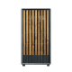 Корпус Zalman P10 NAMU, MATX, BLACK, WINDOW, FRONT COVER WALNUT, 2x3.5", 3x2.5", 1xUSB TYPE-C, 1xUSB3.0, FRONT 2x120mm, REAR 1x120mm ARGB