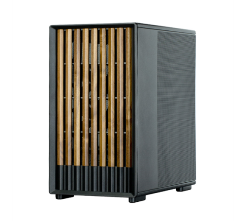 Корпус Zalman P10 NAMU, MATX, BLACK, WINDOW, FRONT COVER WALNUT, 2x3.5", 3x2.5", 1xUSB TYPE-C, 1xUSB3.0, FRONT 2x120mm, REAR 1x120mm ARGB Корпус Zalman P10 NAMU, MATX, BLACK, WINDOW, FRONT COVER WALNUT, 2x3.5", 3x2.5", 1xUSB TYPE-C, 1xUSB3.0, FRONT 2x120mm, REAR 1x120mm ARGB